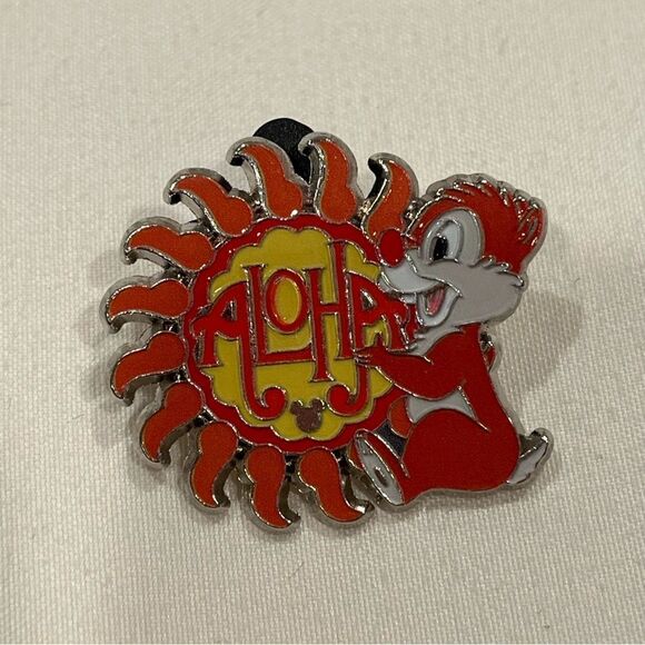 Disney Parks Aloha Pins set of 3 Trading Collectible Pins - Picture 2 of 7